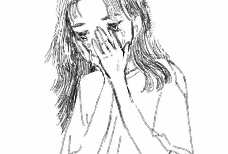 girl_泣いている