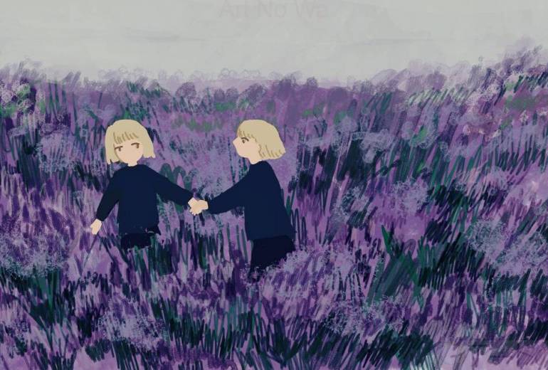 ラベンダー畑でつかまえて