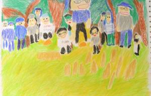 ワクステスタッフVSりようしゃのみんなでモルック大会 - 凌