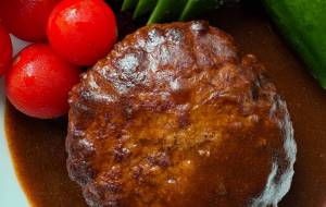 ハンバーグ定食 - 笹谷正博 