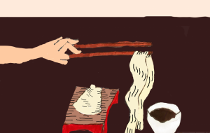 素麺 - 高瀬文章