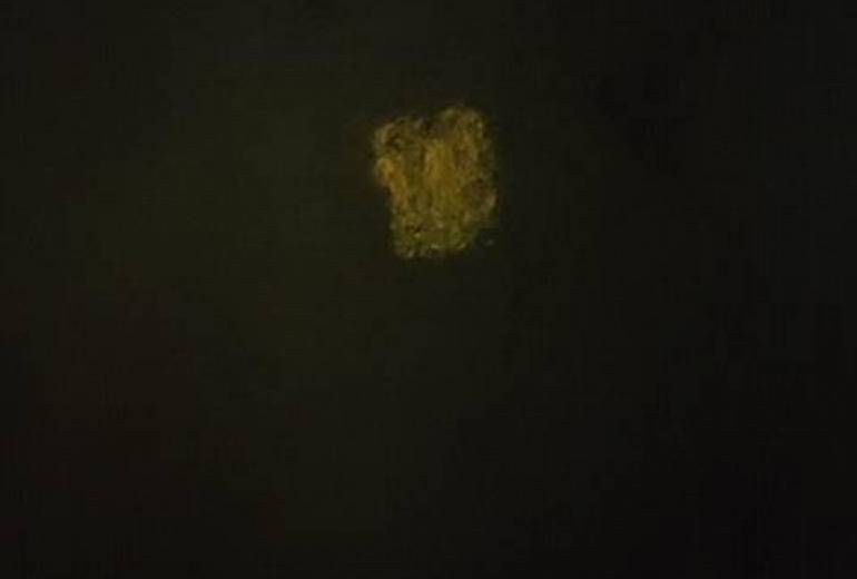 真心を込めて揚げおかきを描きました、黄金色にかがやく母さんの大好きなおかきです