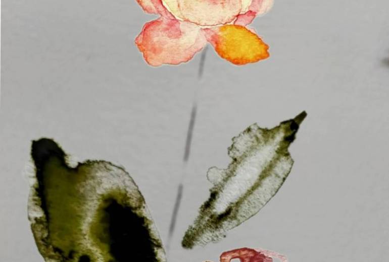 咲いた花、枯れた花1