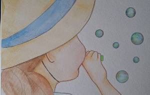 シャボン玉 - 葉