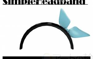 シンプルカチューシャ【VRC想定】 - YuLiHa 