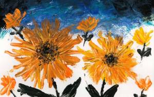 夏宵の向日葵 - さくら 