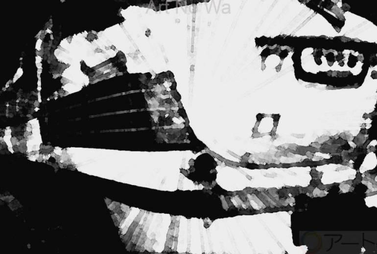 なんちゃってアメコミ風水墨画  HYBRID OF THE ART_試作版