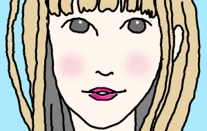 栗色の髪の女性 - ハヤシダ ヨウコ