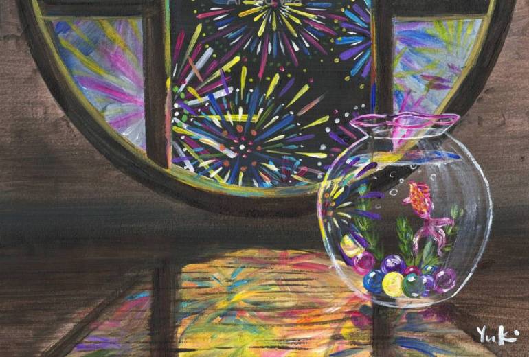 花火の間を泳げたなら