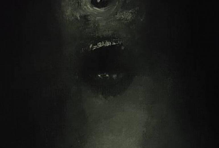 一つ目妄想堕天使アート（精神障がいアート表現シリーズ）