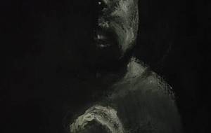 思い(一つ目祈り)写実投影空想絵画絵巻 - 真鍋哲地