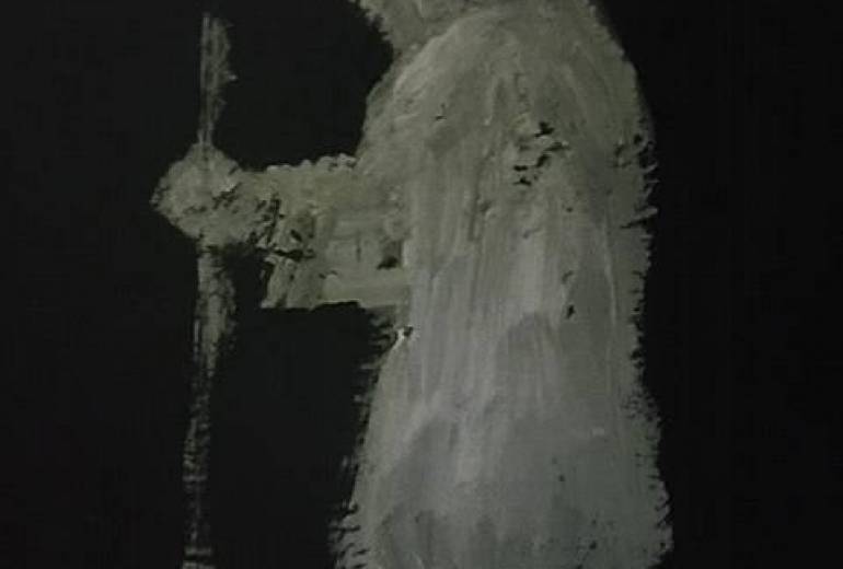 聖職者（あるいは苦行する者のように）苦しみのベール