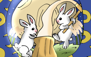 スノードームの中の十五夜世界 - ましゅまろまかろん 