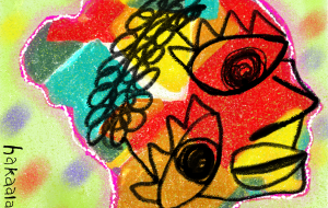 素敵な絵になったんで落書きしてみました - hakaalash