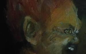 我の苦しみの大火炎！我は不動明王、地獄の業火真紅炎、燃やし尽くしてやる我が炎我が怒り我が絶叫が聞こえるか - 真鍋哲地 