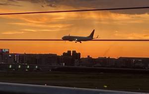 airplane and sunset - WANIMA 