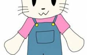 ねこねこオーバーオール - AKI-‘ω-) 