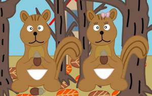 りすの家の前 - アクター 