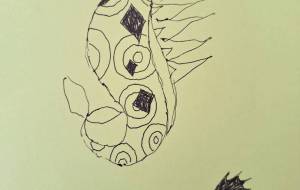 ふたつのタツノオトシゴ - 宇宙水晶