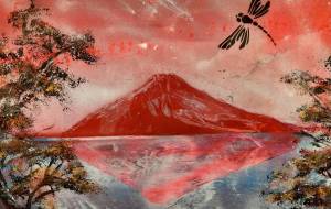 紅 - 光るアートmyo