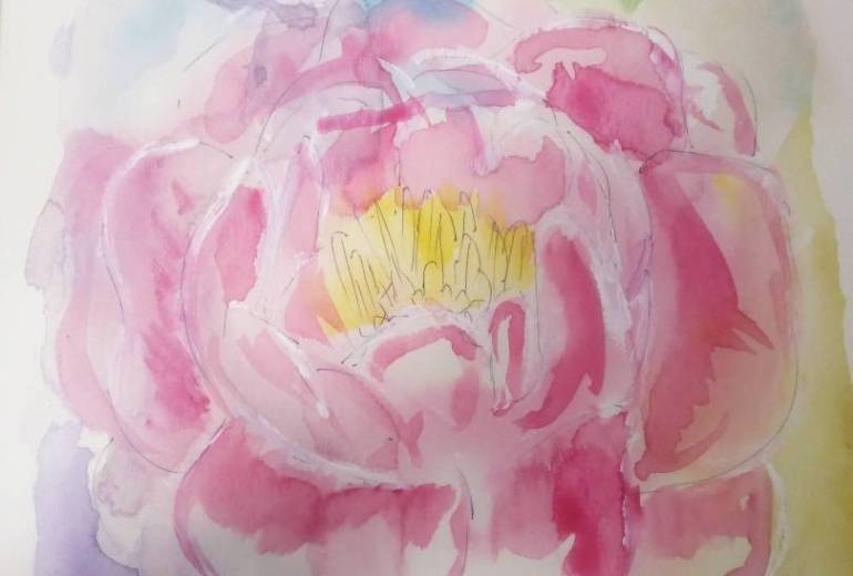 月と時計と少女