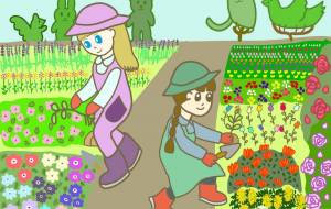 私たち、ガーデナー。 - ちろ 