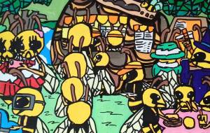 森の中のスズメバチカフェ - ましゅまろまかろん 