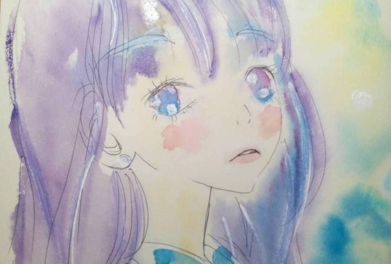 桜の雨雪吹の中で…