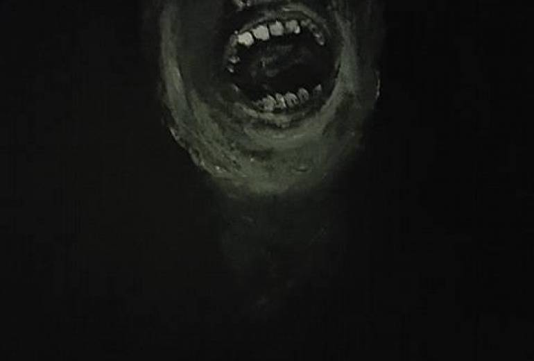 オーガニック愛食、（例えば、餓えと貧困）餓死してゆく恵まれない子ども達）、（宇部市芸術祭（絵画部門美術展覧会出品作品、選外作品）