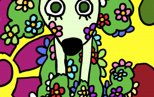 花いっぱいのガーデンフラワープードル - ましゅまろまかろん 