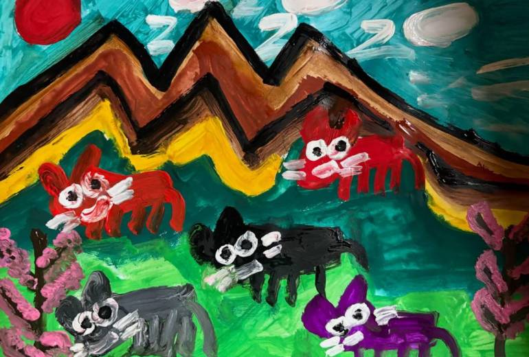 山の仲間野良ちゃん達