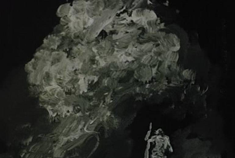 我らここは東洋日本雷鳴神雷神領土だ、西洋神雷神ゼウスよ！我ら雷神同士の雷鳴戦火になろうぞ、どうかひかぬか！