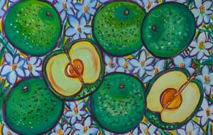 梨とタマスダレ - satti 