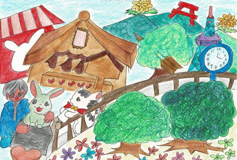 ここから見た、あの山の景色。