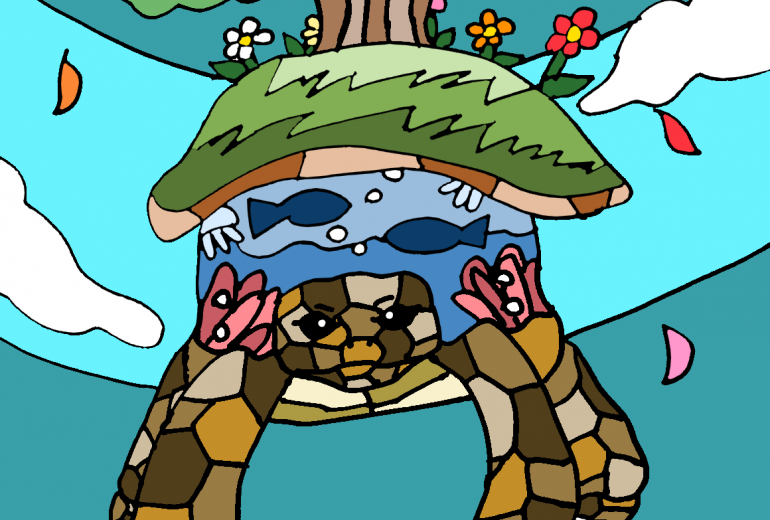 地球の自然を大事に。