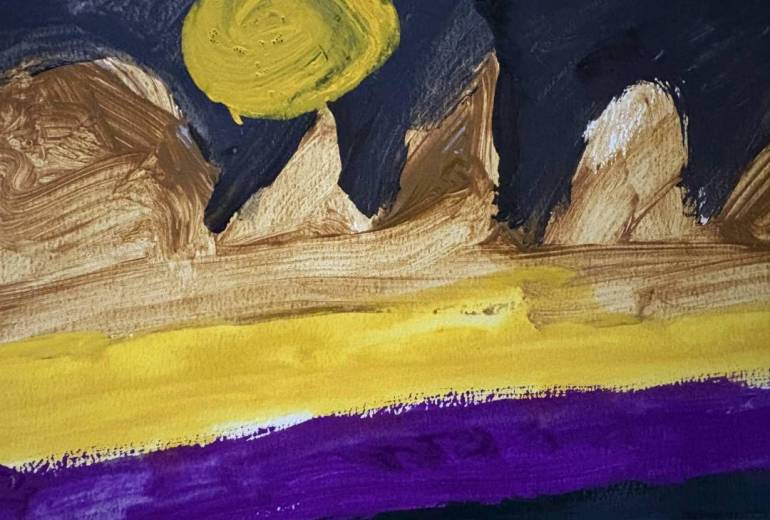 満月の夜だから