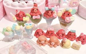 B型作業所で作った樹脂粘土作品 - 安岡ひろ