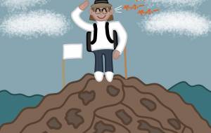 登山をしている女性 - アクター