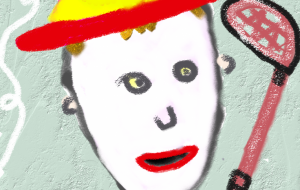 白塗りゴルファーKENTAくん - hakaalash