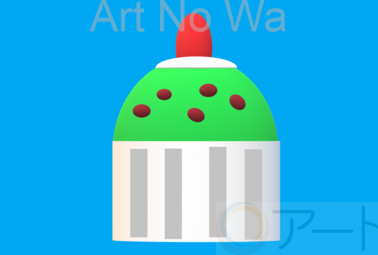 抹茶カップケーキ