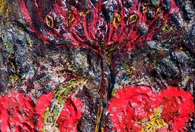 ハート　彼岸花