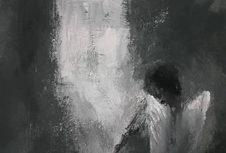 光に、窓、天使（希望の老人）