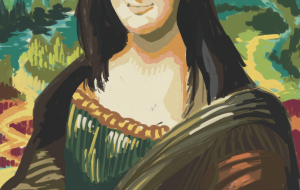 モナリザの模写 - Hagane 