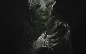 我が名は魔王、神々よ我は貴様と戦った、我が最後角は折れてもこの無敵の魔王、我は死す、神々よ我が最後の願い、貴様が我と共に葬った、我が魔女王の亡骸と共に、我が亡骸を葬っくれ - 真鍋哲地