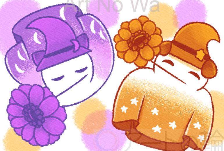 お化けたちの好きな花