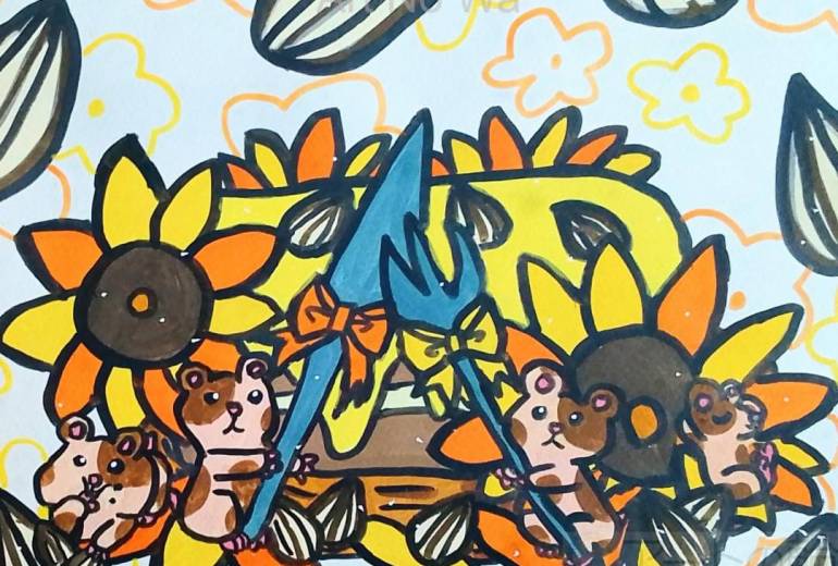 ひまわりの種パンケーキ