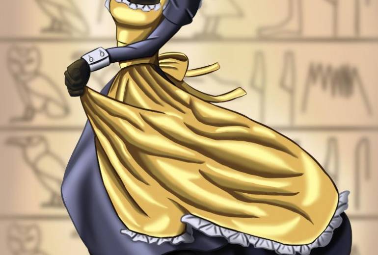 ジト目メイドアヌビス姐さん