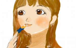 紅を引く女性 - nao.k 