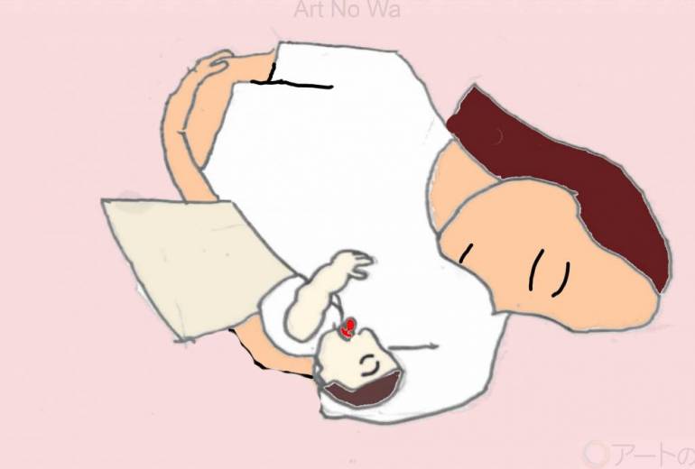 ハート　母の温もり