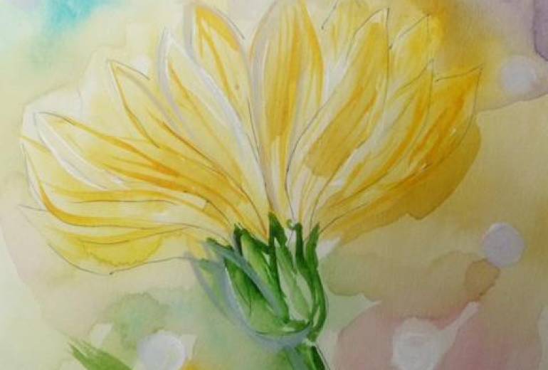 昼間と透明な夏の花には……